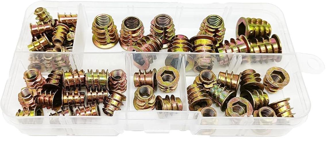 Гайки/муфти меблеві M4/M5/M6/M8 DIN 7965 Spec 55 шт. (SP-0678055) - фото 4