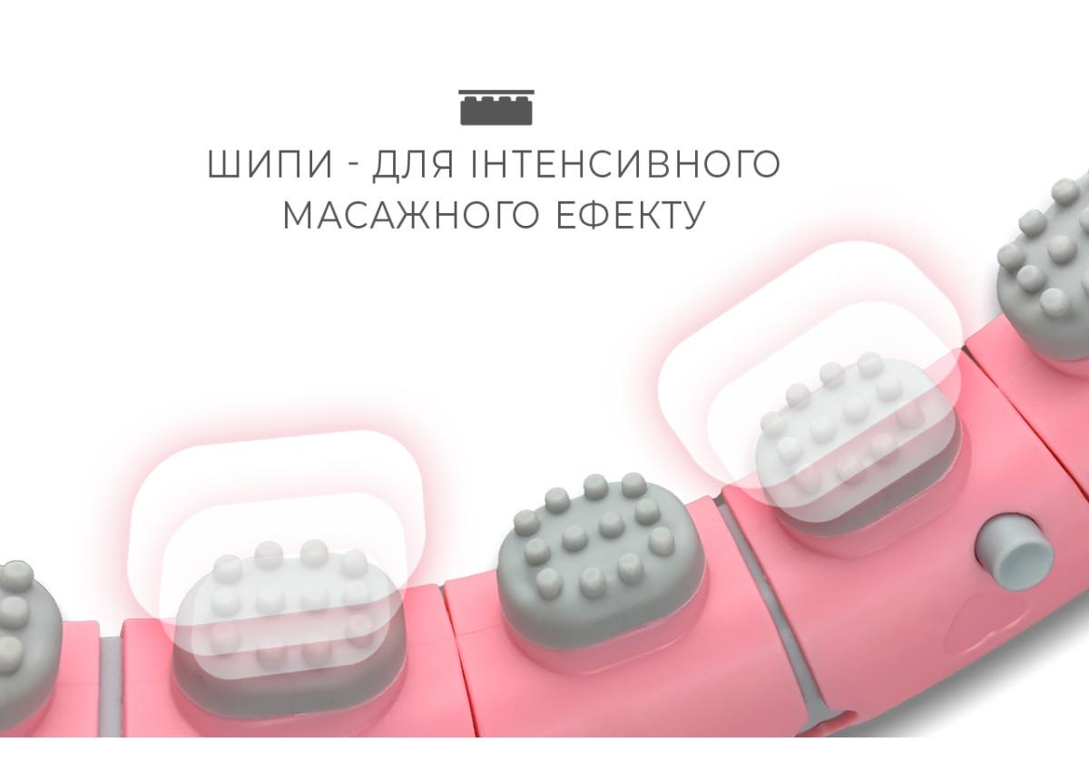 Хулахуп EasyFit Hoop Balance Pro с утяжелителем и счетчиком (EF-0253) - фото 3 Хулахуп EasyFit Hoop Balance Pro с утяжелителем и счетчиком (EF-0253) - фото 3