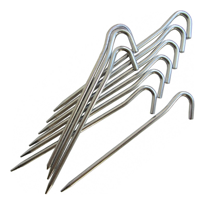 Комплект кольев дюралюминиевых Tramp 10 шт. (1224634627)