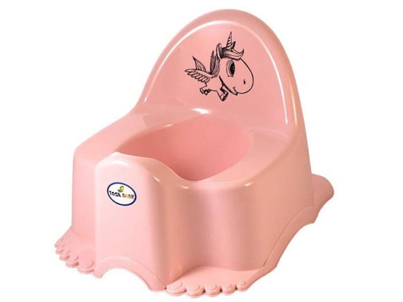 Детский горшок с музыкой Unicorn pink