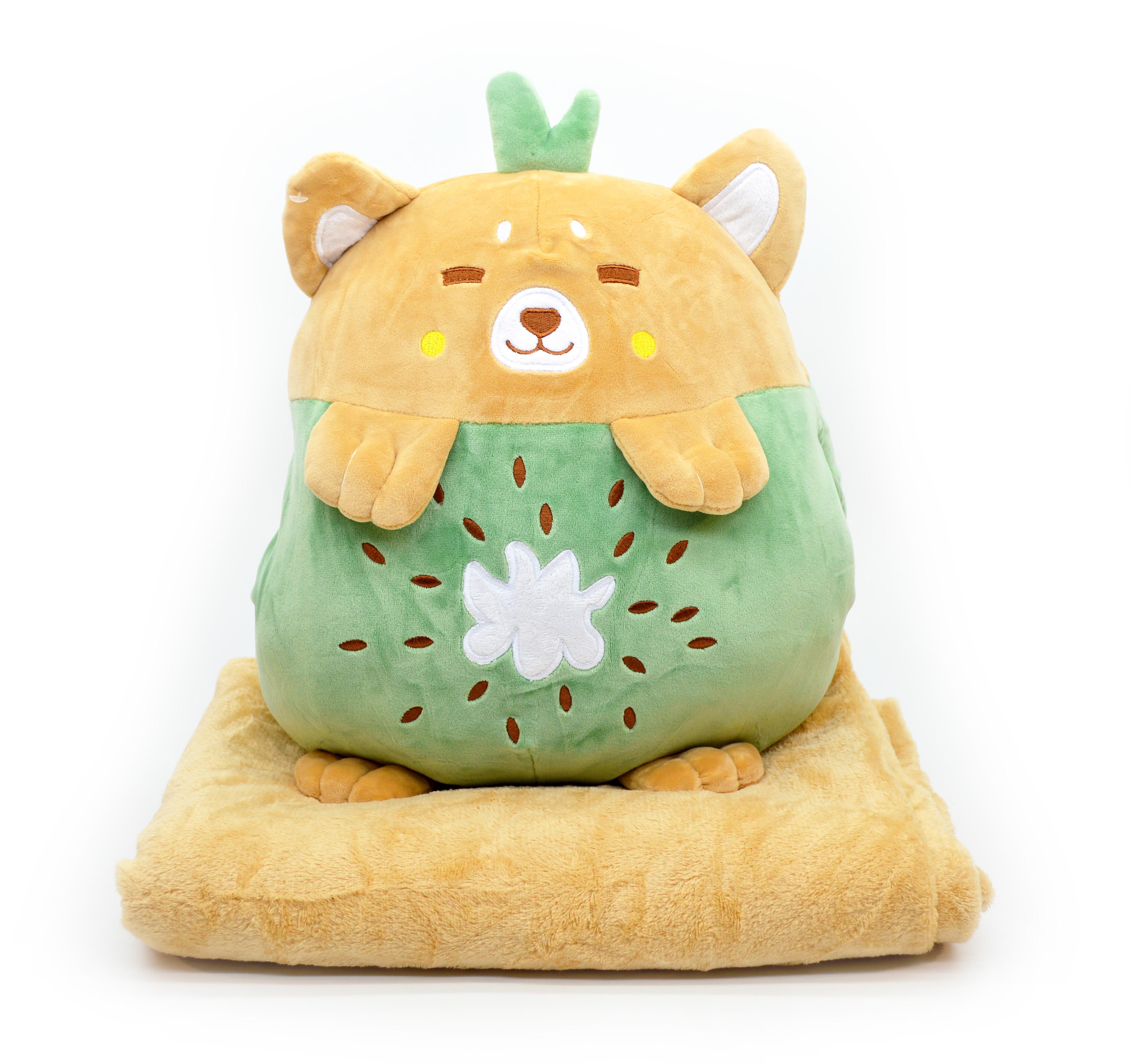 М'яка іграшка з пледом 18198-5 39 см - фото 1 М'яка іграшка з пледом 18198-5 39 см - фото 1