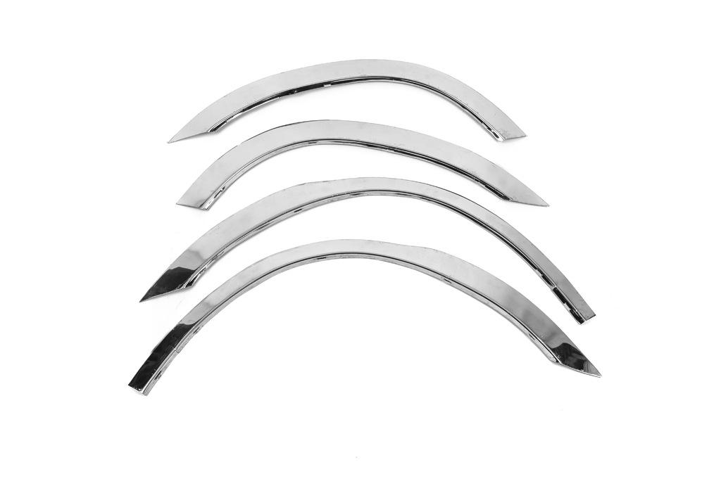 Накладки на арки Max chrome для Mitsubishi Outlander 2001-2006 гг. нержавеющая сталь Хром