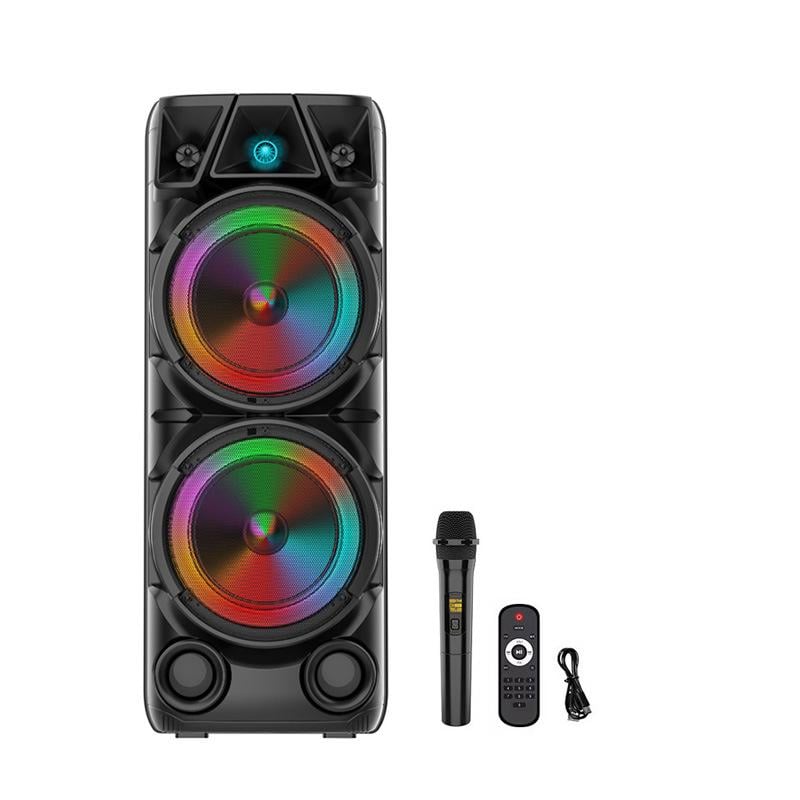 Акустична система портативна колонка 30 Вт з PartyBox мікрофоном для караоке (0117)