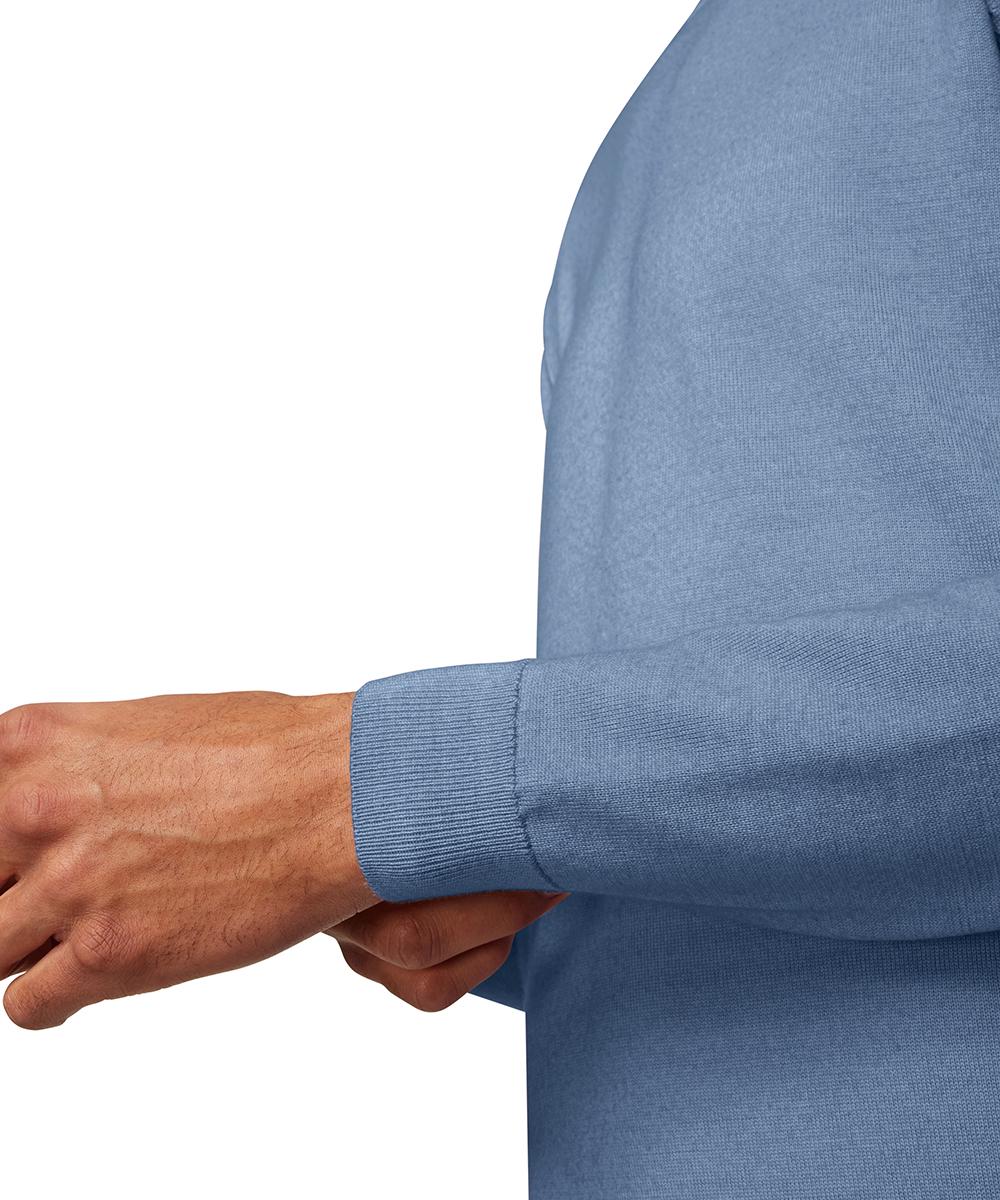 Джемпер чоловічий вовняний XXL Блакитний (C5 50700.5037.6226-XXL) - фото 3 Джемпер чоловічий вовняний XXL Блакитний (C5 50700.5037.6226-XXL) - фото 3