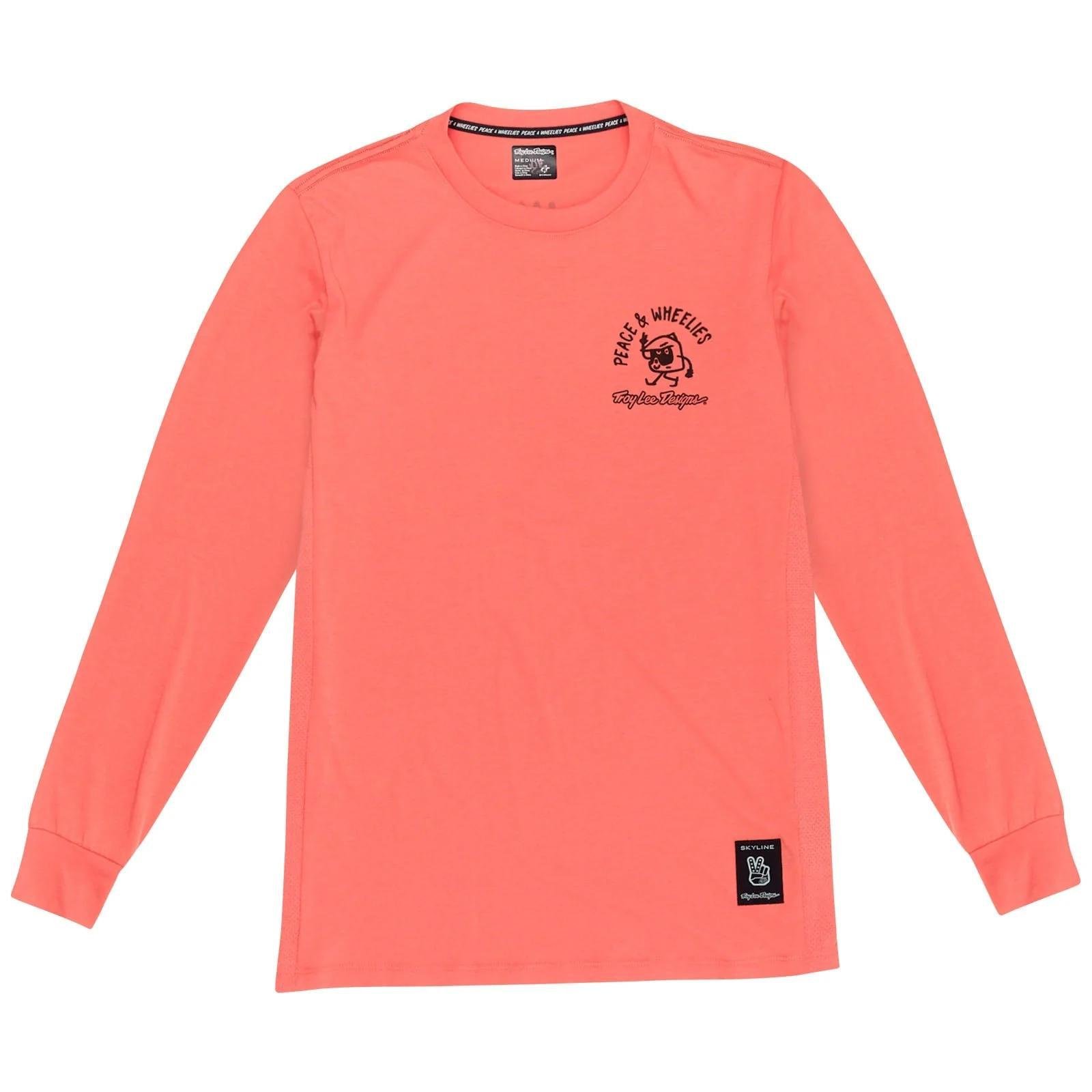Джерси TLD SKYLINE LS RIDE TEE P&W MELON XL (383046005)