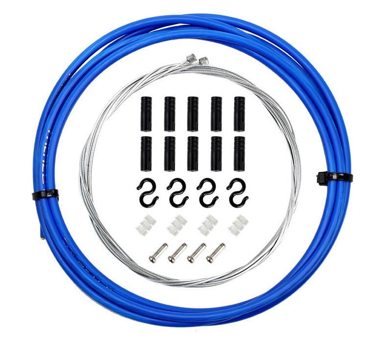 Комплект тросов и рубашек для переключателей Синий