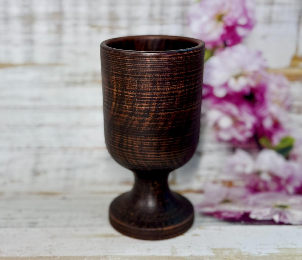 Набір глиняних фужерів 6 шт. 250 мл і чарок на ніжці 6 шт. 65 мл (2703267532) - фото 3 Набір глиняних фужерів 6 шт. 250 мл і чарок на ніжці 6 шт. 65 мл (2703267532) - фото 3