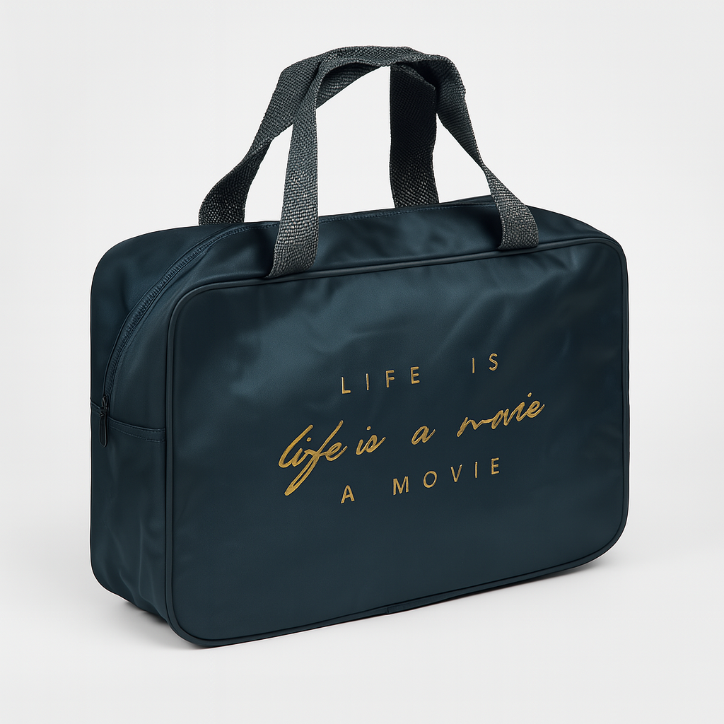 Косметичка дорожня Stenson Beauty 26х18х9,5 см Темно-синій (R33405)