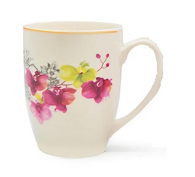 Чашка Stenson Цветы STU16125-15 450 мл (562268)