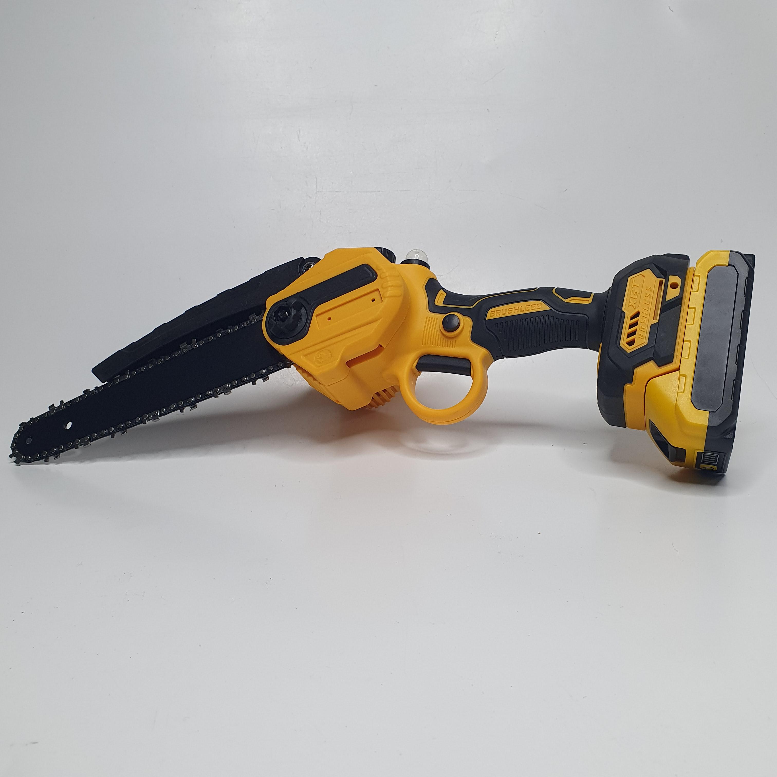 Пила аккумуляторная мини с автоматической смазкой цепи 2 аккумулятора 24V 20 см (4AH -DPR-20) - фото 7 Пила аккумуляторная мини с автоматической смазкой цепи 2 аккумулятора 24V 20 см (4AH -DPR-20) - фото 7