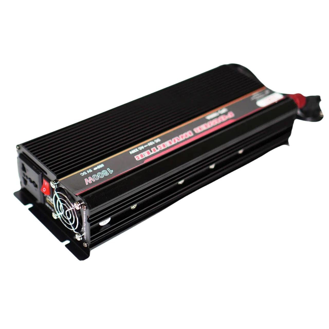 Преобразователь напряжения инвертор UKC UPS-1800A 1800W DC/AC 12V-230V с зарядкой Black (3_05062) - фото 4 Преобразователь напряжения инвертор UKC UPS-1800A 1800W DC/AC 12V-230V с зарядкой Black (3_05062) - фото 4