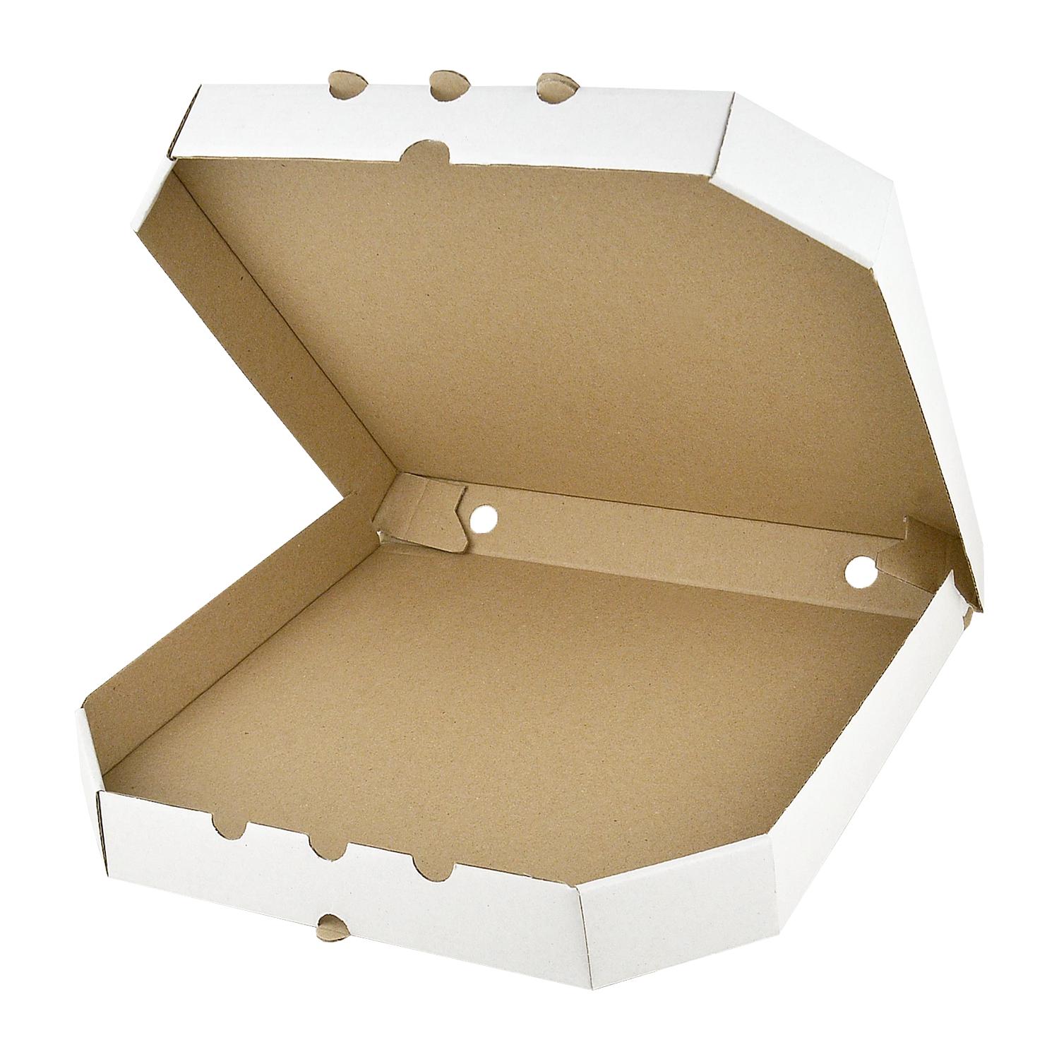 Коробка для пиццы 30 см Проф-Пак 300х300х40 мм Белый (10929) - фото 1 Коробка для пиццы 30 см Проф-Пак 300х300х40 мм Белый (10929) - фото 1