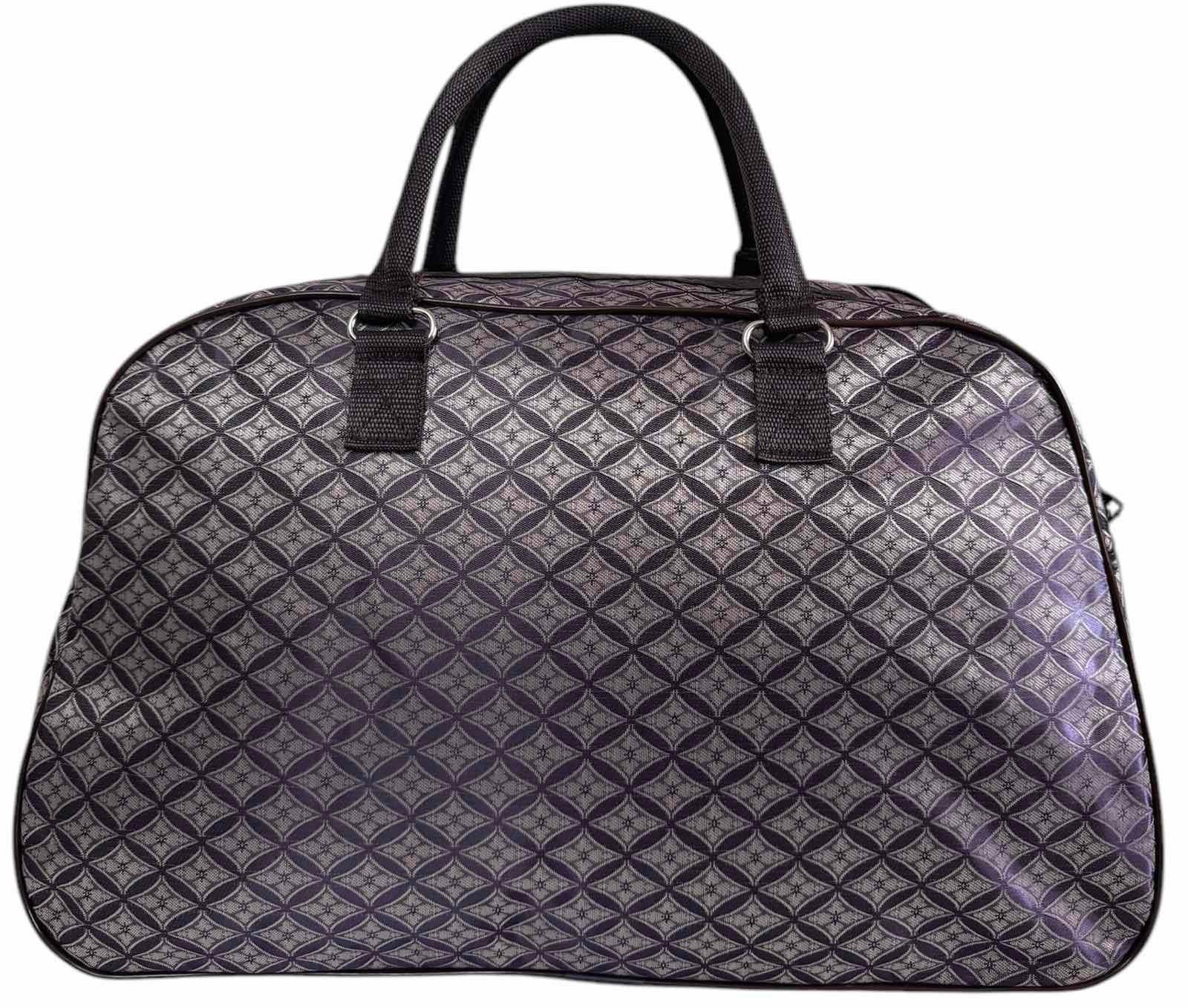 Сумка дорожная ручная кладь с длинным ремнем через плечо Светло-коричневый (8807BL) - фото 3