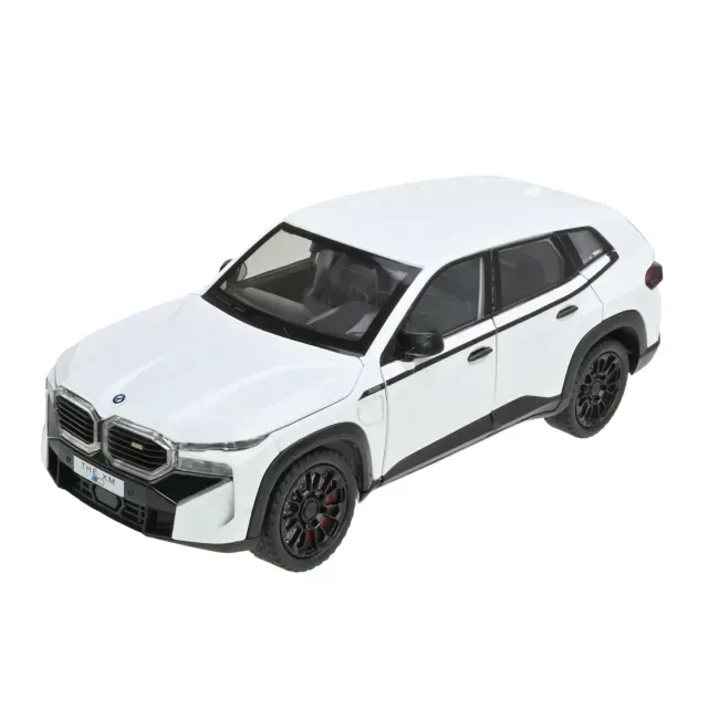 Машинка коллекционная АвтоПром BMW XM инерционная из пластика и металла 20 см Белый (150-98-AP7709WT)