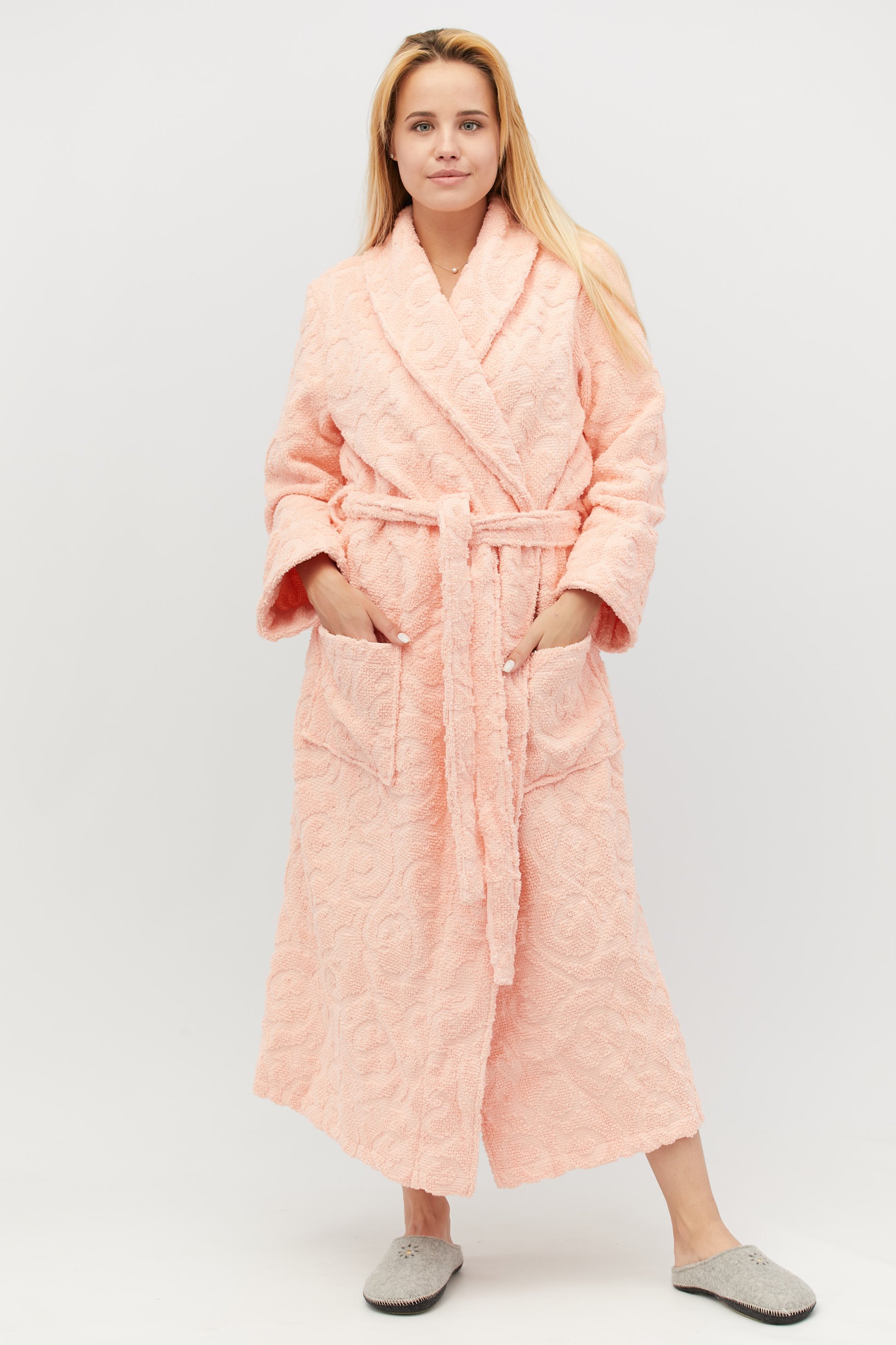 Халат махровый женский Annette Peach S/M