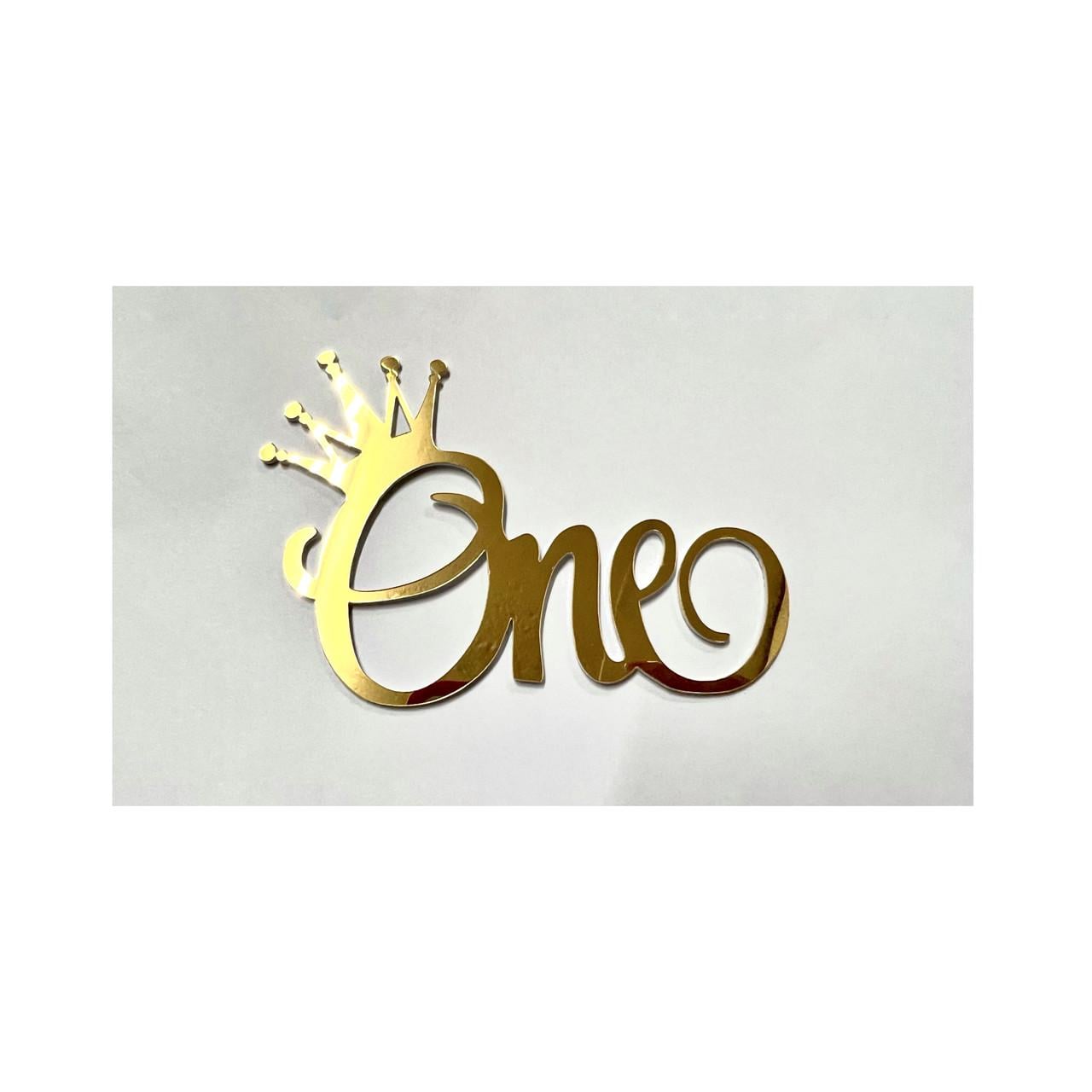 Топер из полистирола One №1 на тортик (2288801931) Топер из полистирола One №1 на тортик (2288801931)