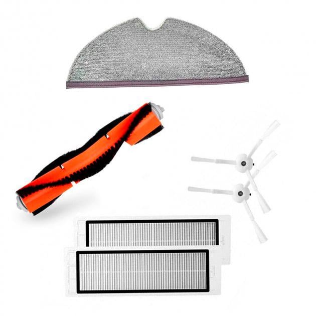 Набір чистячих елементів для робота-пилососа Xiaomi RoboRock S6/S6 MaxV/S6 Pure/S50/S55/S5 Max/E5/E4/Sweep One Vacuum Cleaner (FTRIN1-17W) Набір чистячих елементів для робота-пилососа Xiaomi RoboRock S6/S6 MaxV/S6 Pure/S50/S55/S5 Max/E5/E4/Sweep One Vacuum Cleaner (FTRIN1-17W)