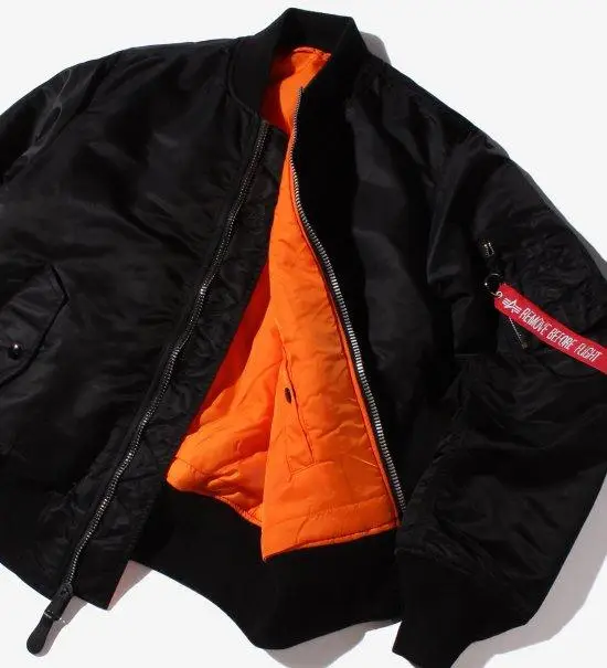 Куртка бомбер Alpha Industries Ma-1 Flight Jcket S Black (MJM21000C1BLS) - фото 3