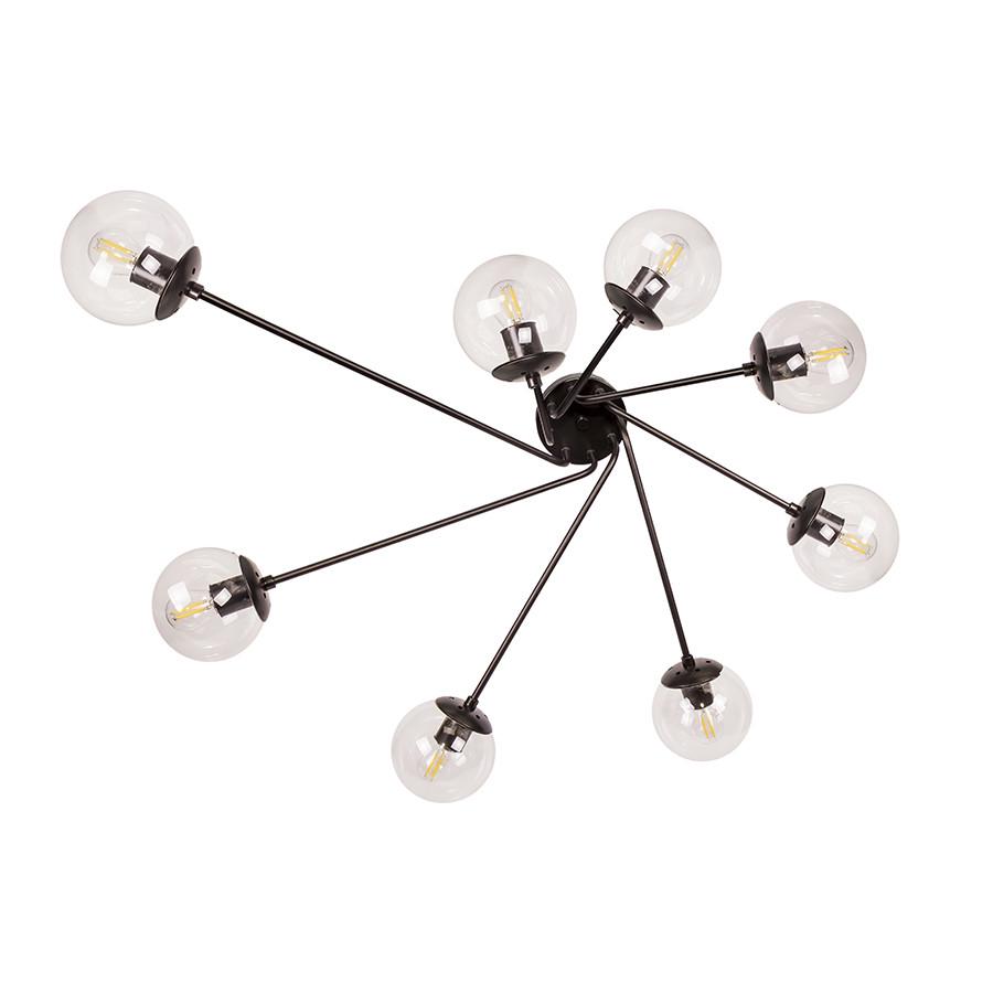 Люстра Levistella 7529807-5 BRZ+WH Молекула на п'ять плафонів Бронзовий/Білий (2569621628) - фото 3 Люстра Levistella 7529807-5 BRZ+WH Молекула на п'ять плафонів Бронзовий/Білий (2569621628) - фото 3