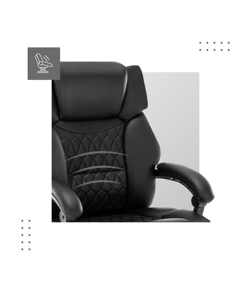 Офісне крісло з масажем Mark Adler Boss 6.0 Black (2616427457) - фото 8 Офісне крісло з масажем Mark Adler Boss 6.0 Black (2616427457) - фото 8