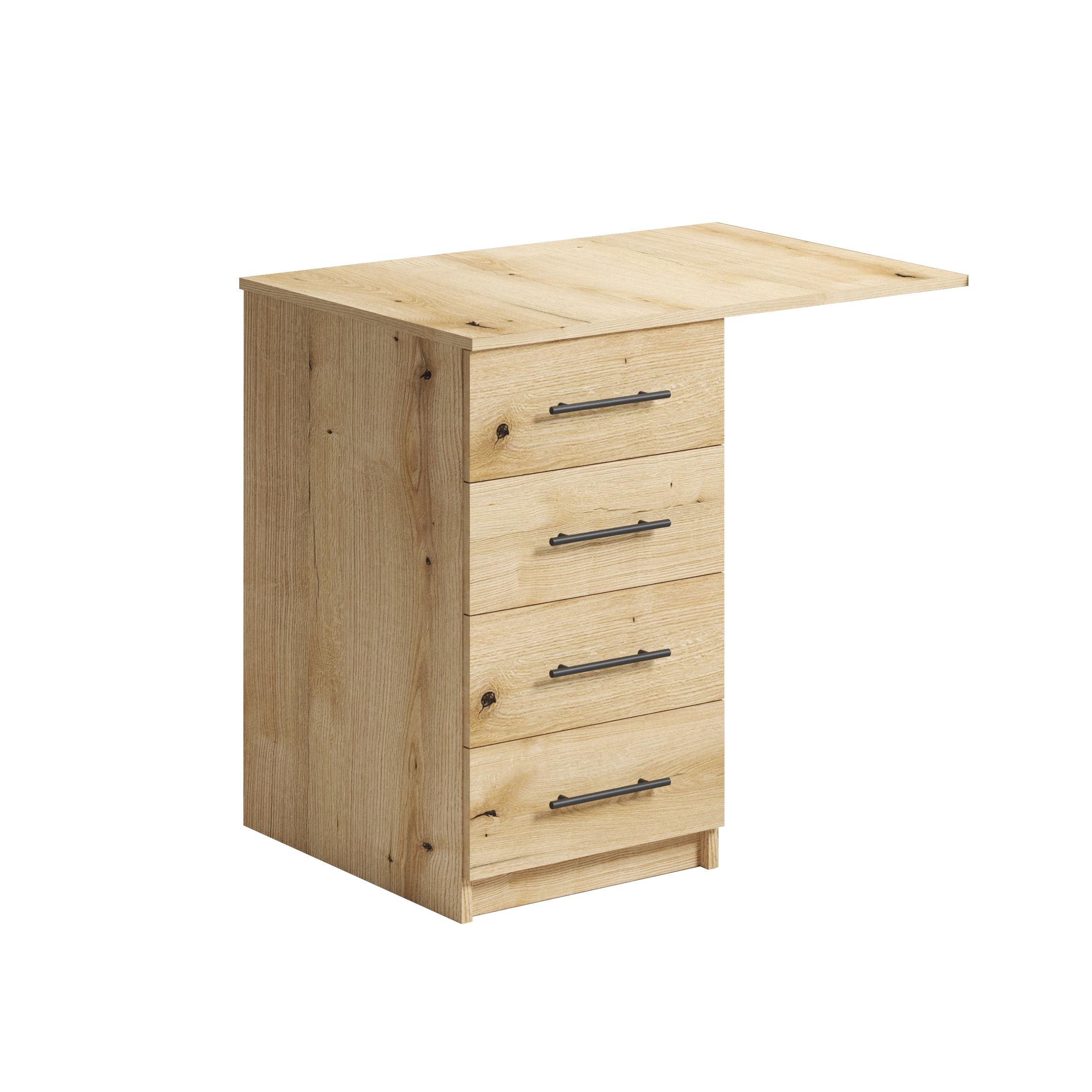 Тумба приставная Orange-Line ОП-404+302 Orange-Line Дуб эвок прибрежный (400929)