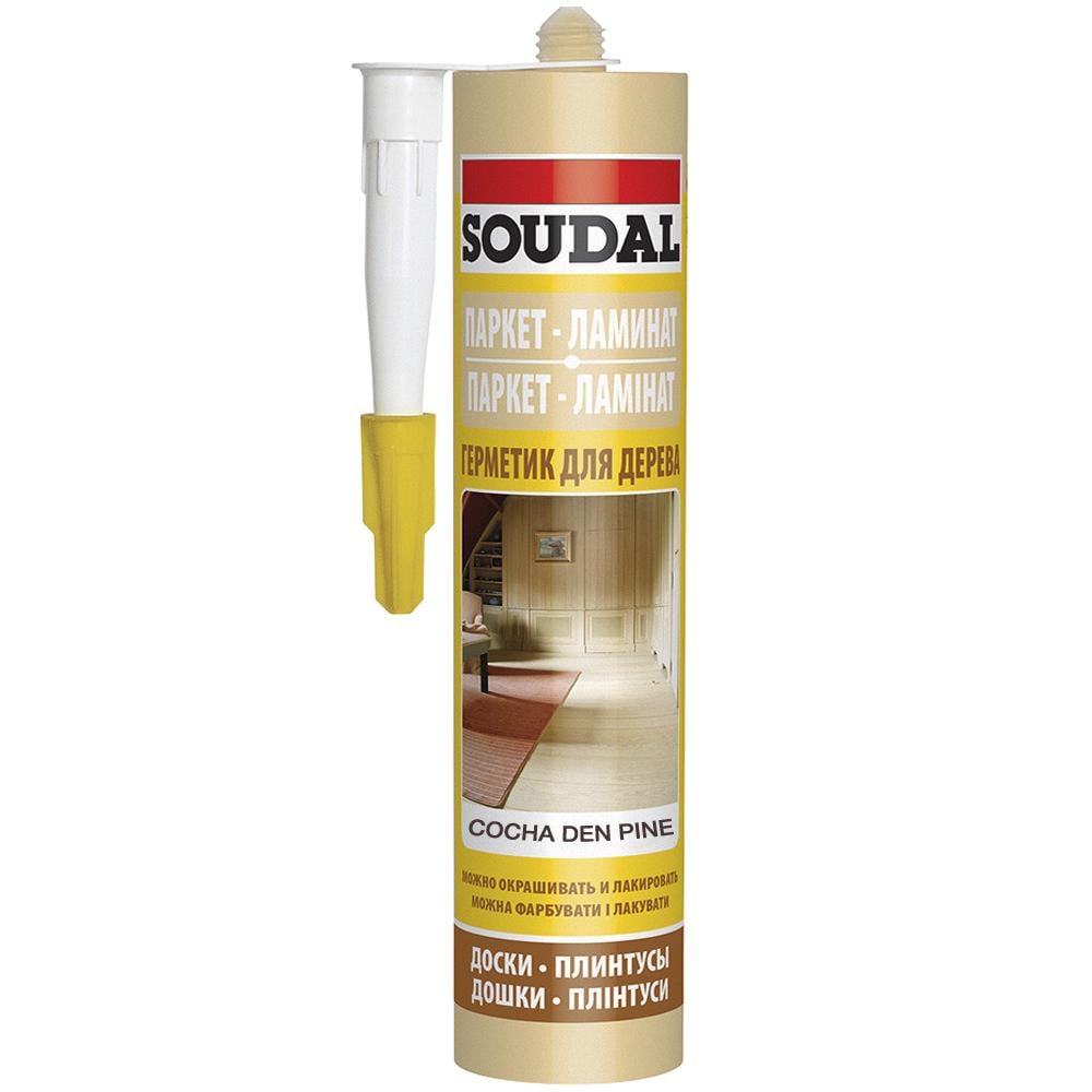 Герметик для дерева Soudal 280 мл Сосна (20000000045011)