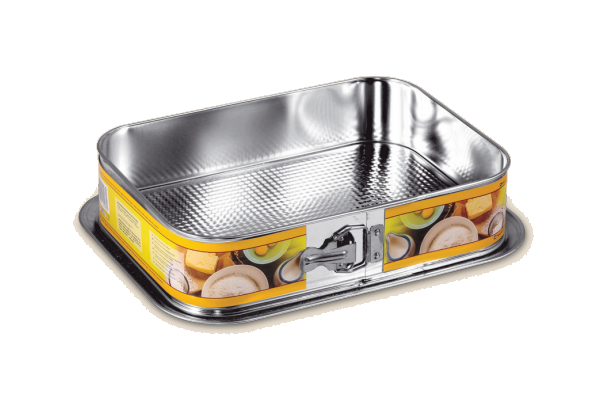 Тортовница Snb прямоугольная со съемным дном 34х24 см