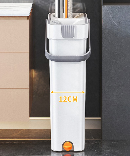 Швабра-ледарка з віджимом і відром з автоматичним віджимом (70732) - фото 9 Швабра-ледарка з віджимом і відром з автоматичним віджимом (70732) - фото 9