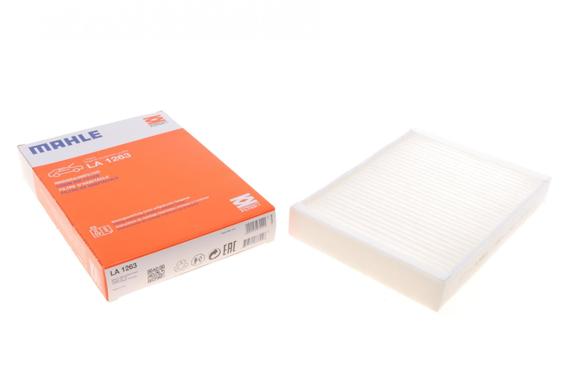 Фильтр салона KNECHT для MB Vito W447 1,6D/2,2CDI 14- (LA 1263)