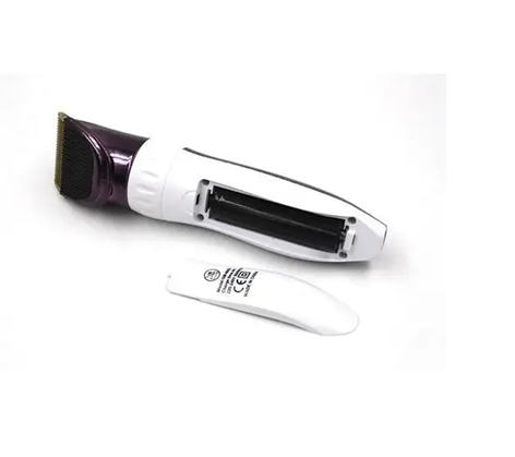 Машинка для стрижки волос Gemei 5 Вт Фиолетово-белый (GM 6062) - фото 2 Машинка для стрижки волос Gemei 5 Вт Фиолетово-белый (GM 6062) - фото 2