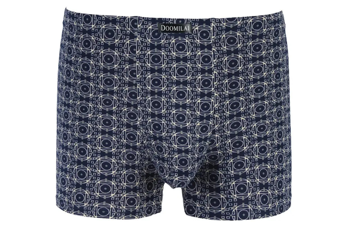 Мужские боксеры Батал стрейчевые Indena doomilai 7XL 2 шт. Синий (01481)