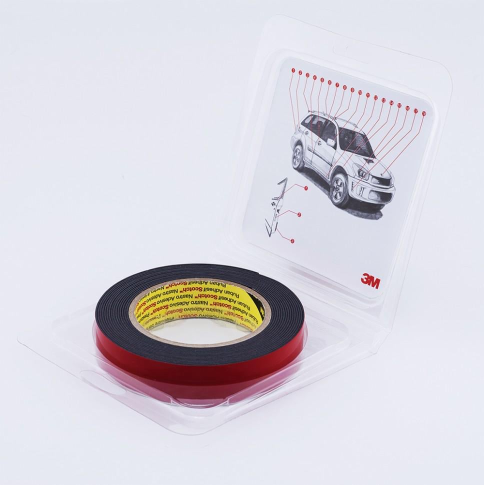Автомобильный двухсторонний скотч 3M Plus 25 мм x 5 м x 1,1 мм Черный (32854) - фото 2 Автомобильный двухсторонний скотч 3M Plus 25 мм x 5 м x 1,1 мм Черный (32854) - фото 2
