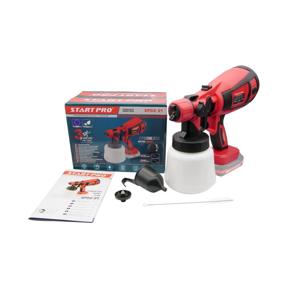 Фарбопульт акумуляторний START PRO SPG2-21 без акумулятора (29687861) - фото 9 Фарбопульт акумуляторний START PRO SPG2-21 без акумулятора (29687861) - фото 9