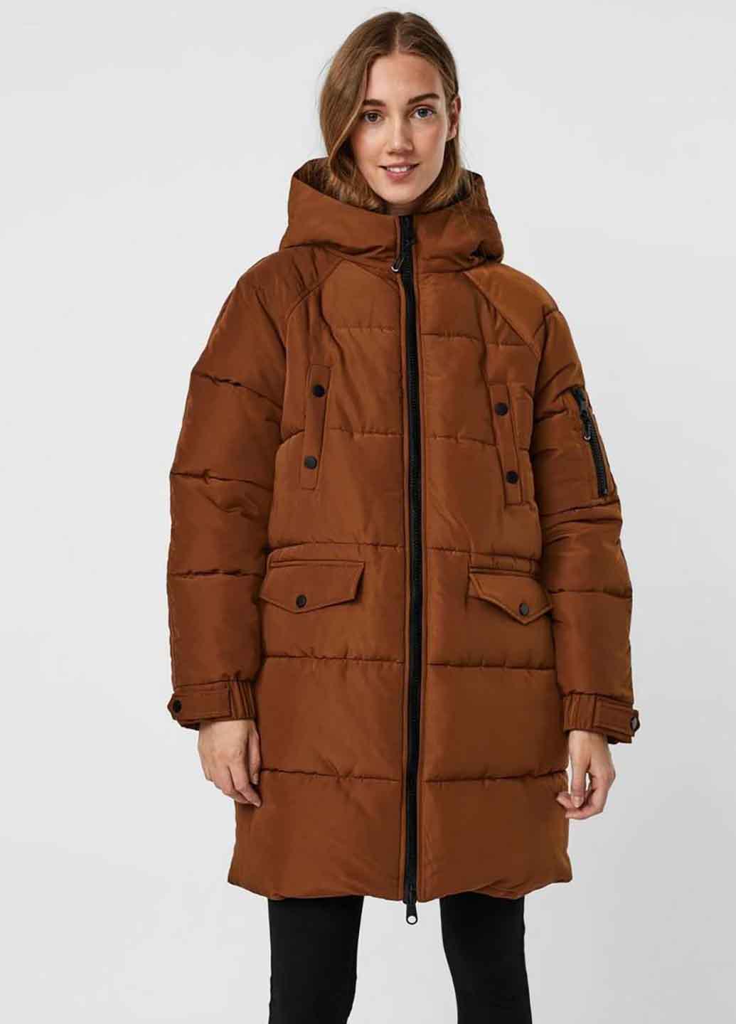 Куртка Vero Moda M Коричневый (10251356b51)