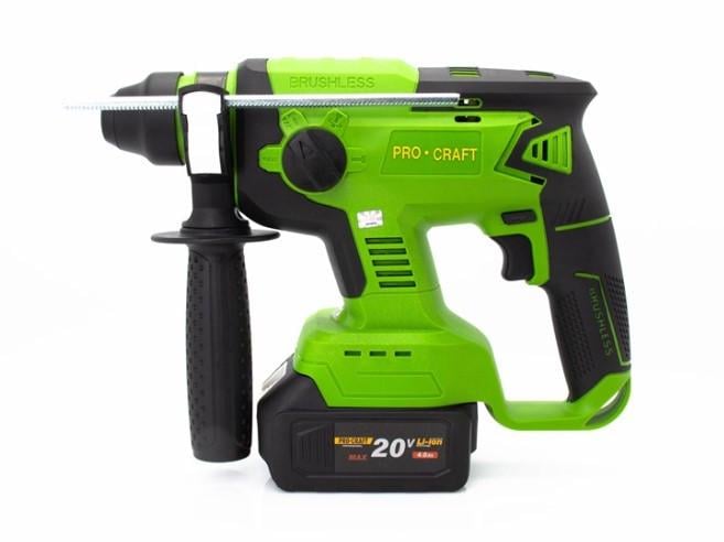 Перфоратор ProCraft PHA20 з АКБ і зарядним пристроєм