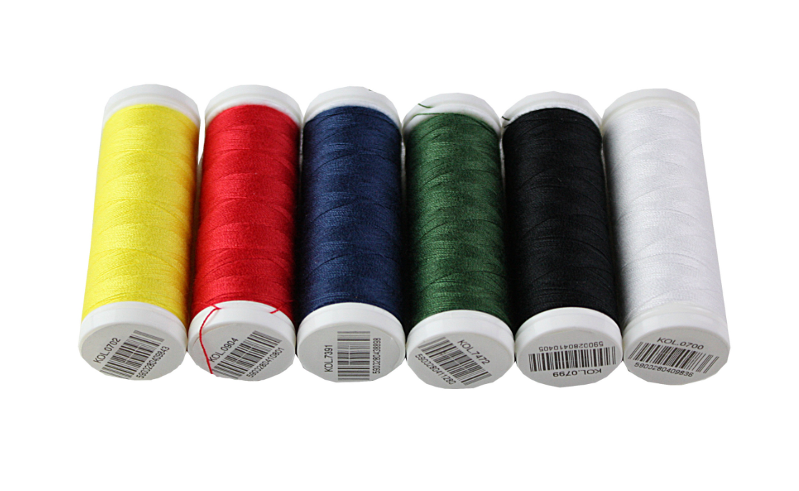 Набор нитей Ariadna Base Talia 120 200 м 6 цветов (26286487) - фото 2