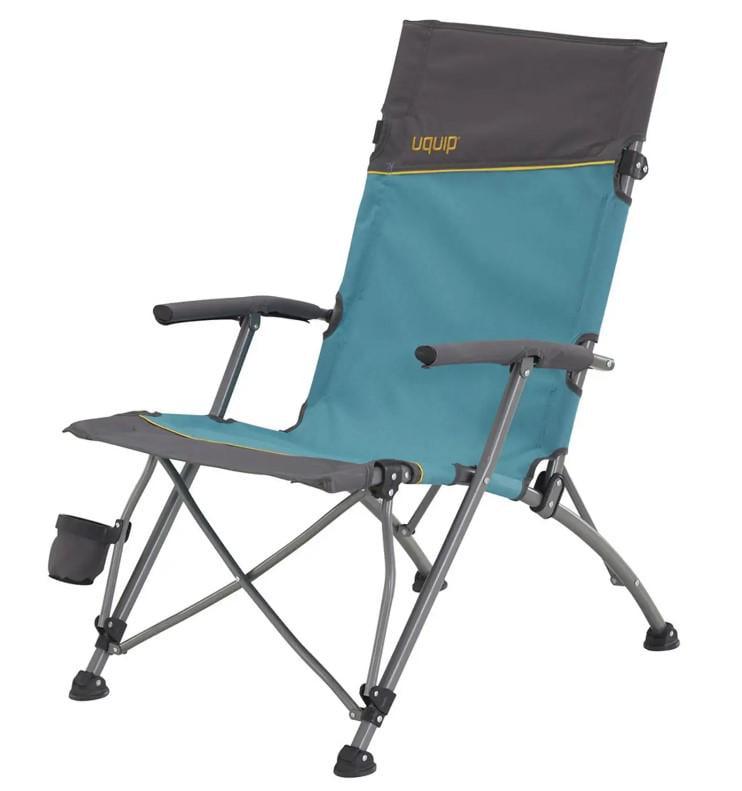 Крісло туристичне розкладне Uquip Sidney DAS301064 Blue/Grey (244003)