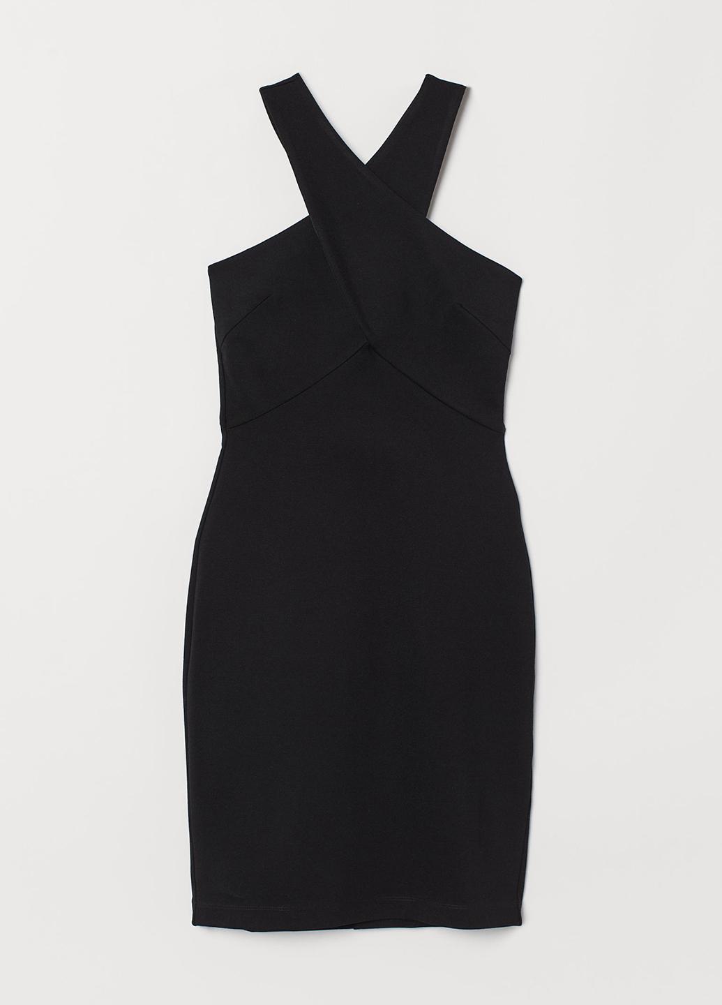 Платье H&M р. 32 Черный (717295b49)