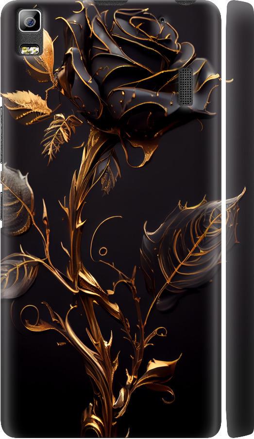 Чехол на Lenovo K3 Note K50-T5 Роза 3 (5552m-141-42517)
