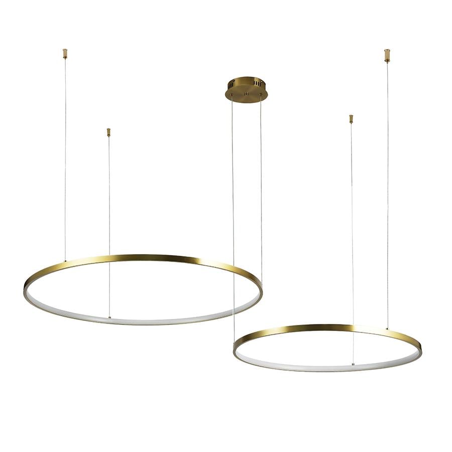 Люстра подвесная кольца Levistella 7529832-2B LED 600/800 Бронзовый