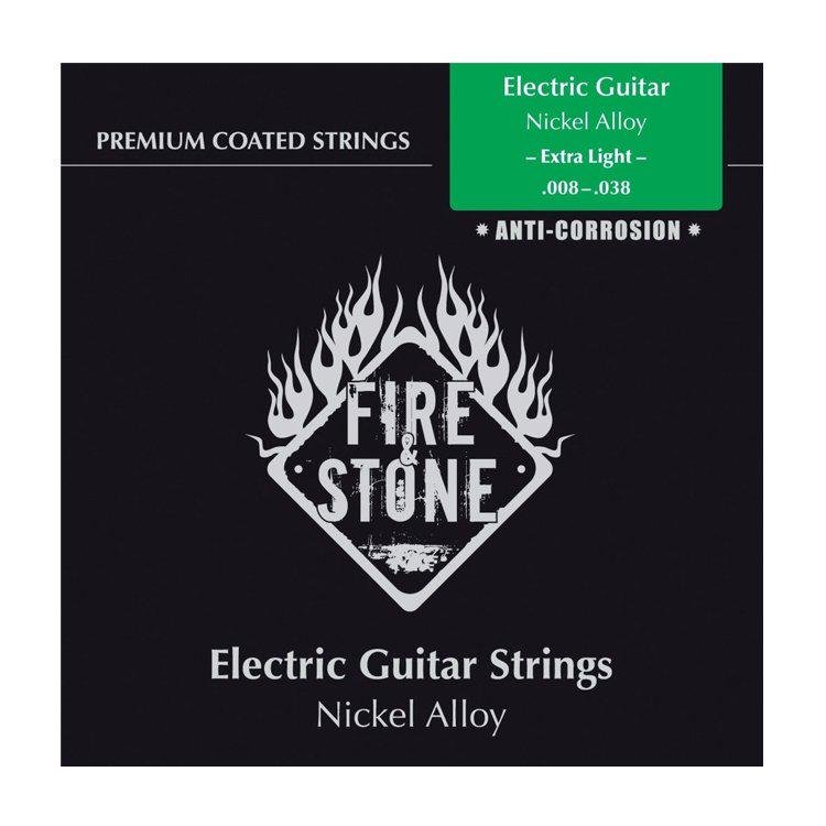 Струны для электрогитары Fire&Stone Coated Nickel Alloy 8-38 (G-673200)