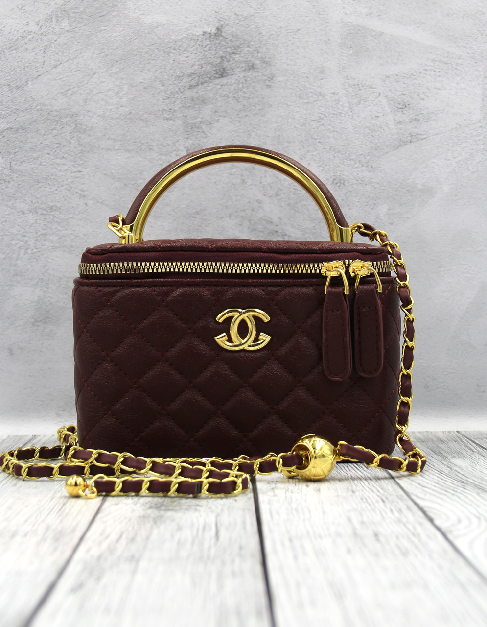 Женская сумка Chanel Бордовый (2957804924)