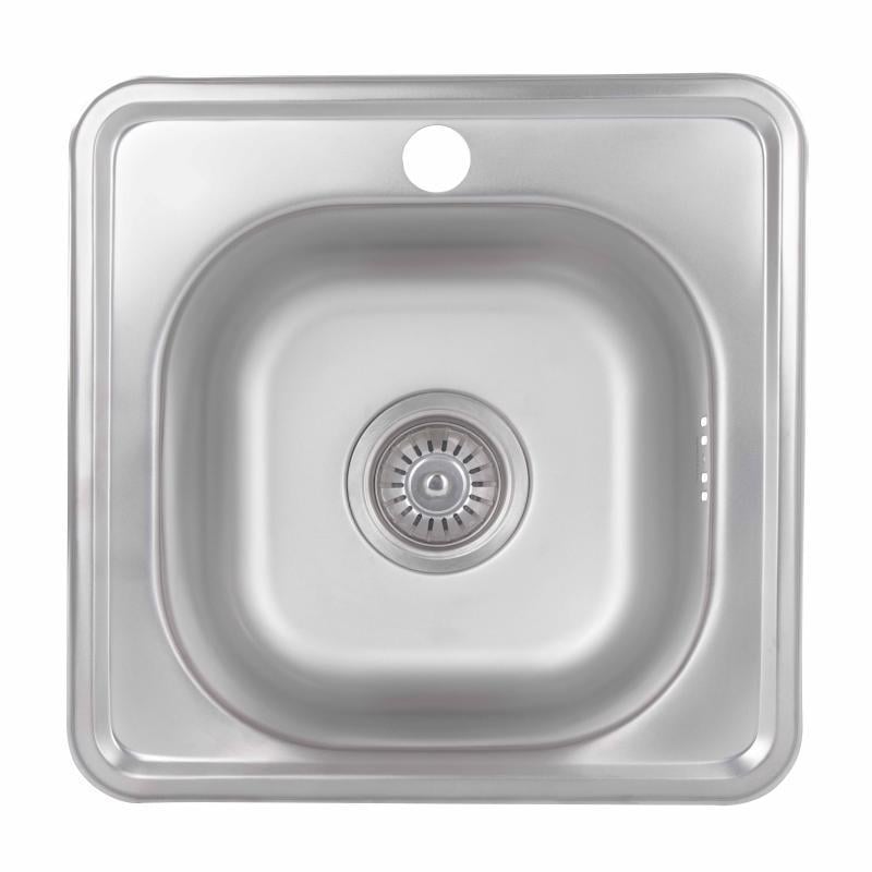 Мойка кухонная Brinex 3838 0,6 мм Satin (BRIN3835SAT06) Мойка кухонная Brinex 3838 0,6 мм Satin (BRIN3835SAT06)