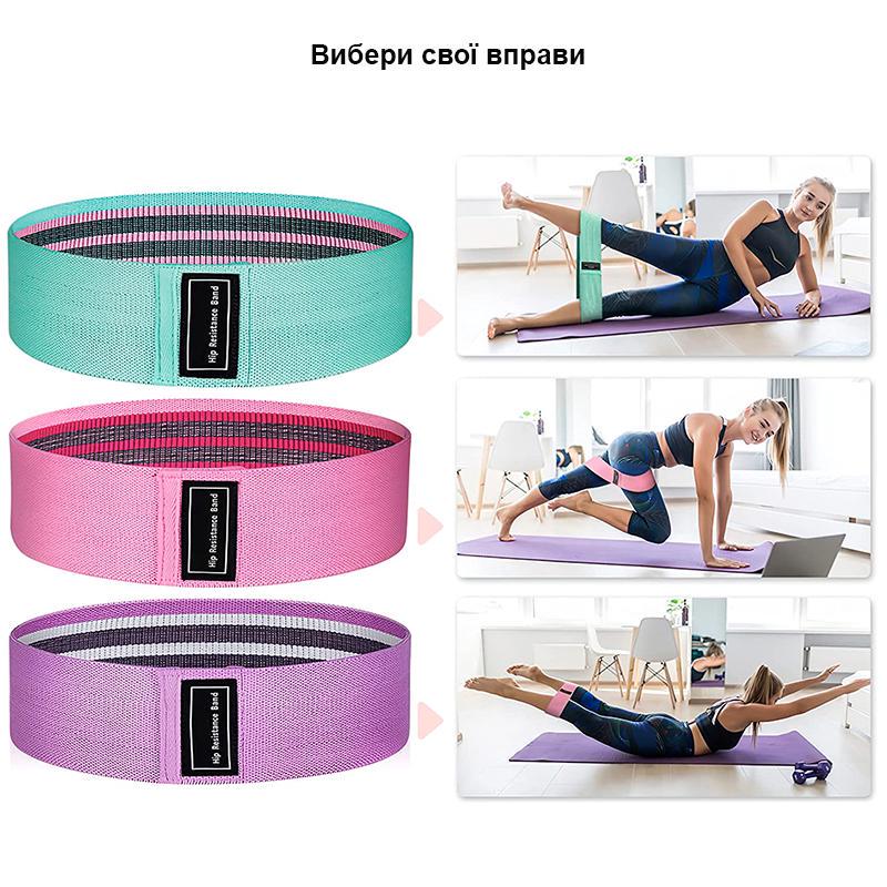 Гумки для фітнесу Newt Booty Resistance Bands 3 шт. (NE-ESP-35) - фото 6 Гумки для фітнесу Newt Booty Resistance Bands 3 шт. (NE-ESP-35) - фото 6