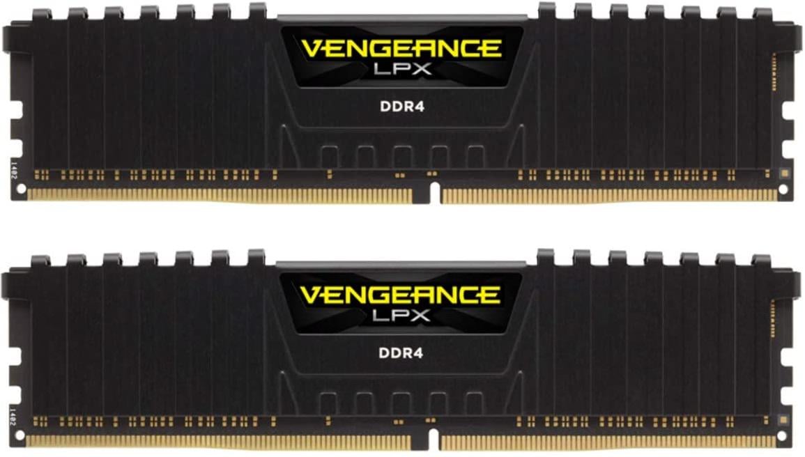 Оперативная память Corsair Vengeance LPX DDR4 2x16GB/3200 Black (CMK32GX4M2E3200C16)