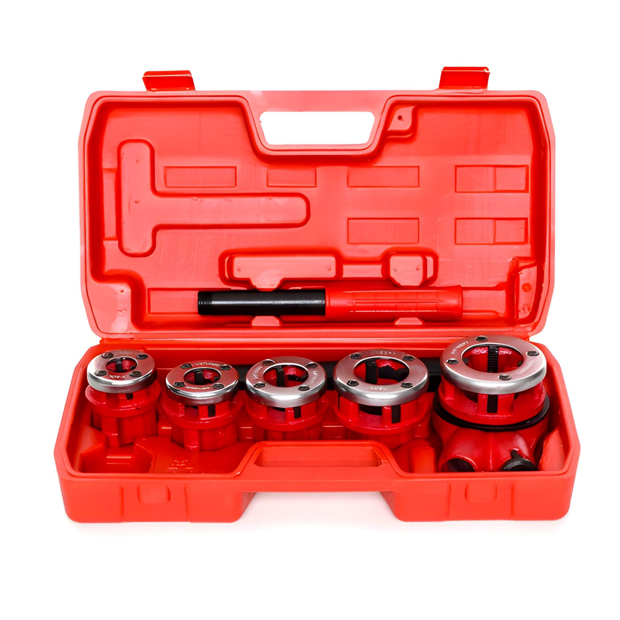 Набір плашок та клуп різьбонарізний Kraft&Dele KD331 5 шт. - фото 3