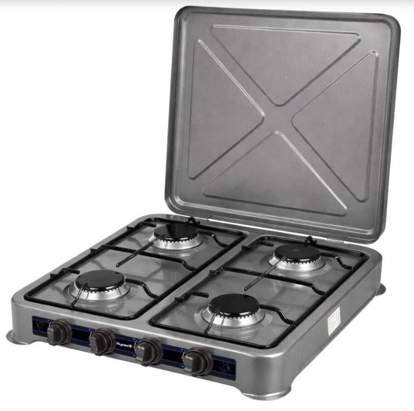 Плита настільна газова на 4 комфорки VILGRAND VGP 4041 grey (746457) Плита настільна газова на 4 комфорки VILGRAND VGP 4041 grey (746457)