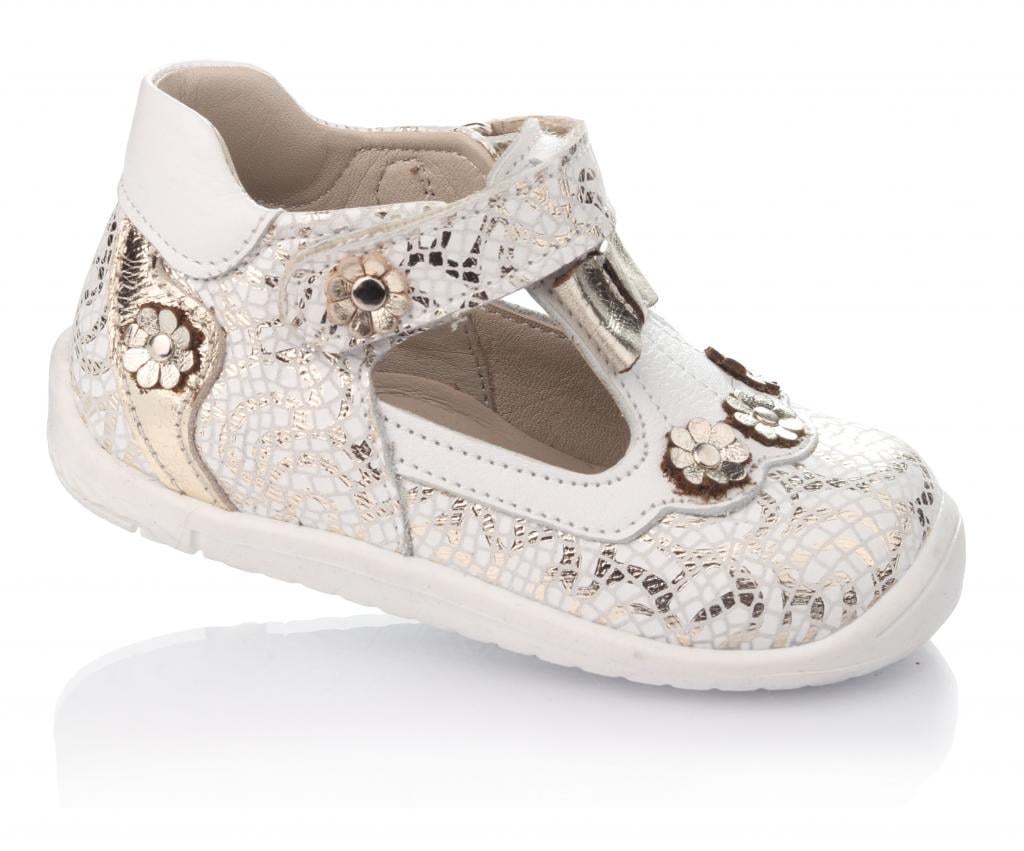 Туфлі Topitop для дівчаток 103 р. 20 Золотисто-білий