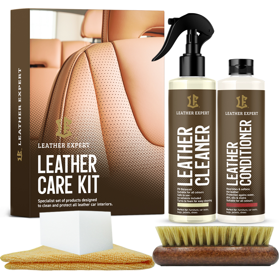 Комплект для очищення й догляду за шкірою автомобіля Leather Expert Car Leather Care Kit 2x250 мл
