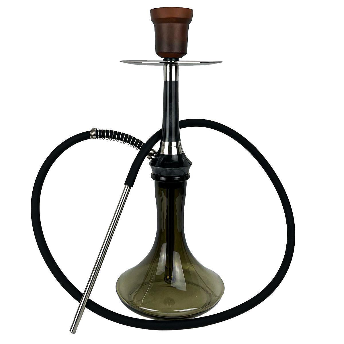 Кальян Totem Hookah Monolit Optima Space Black Craft Brown